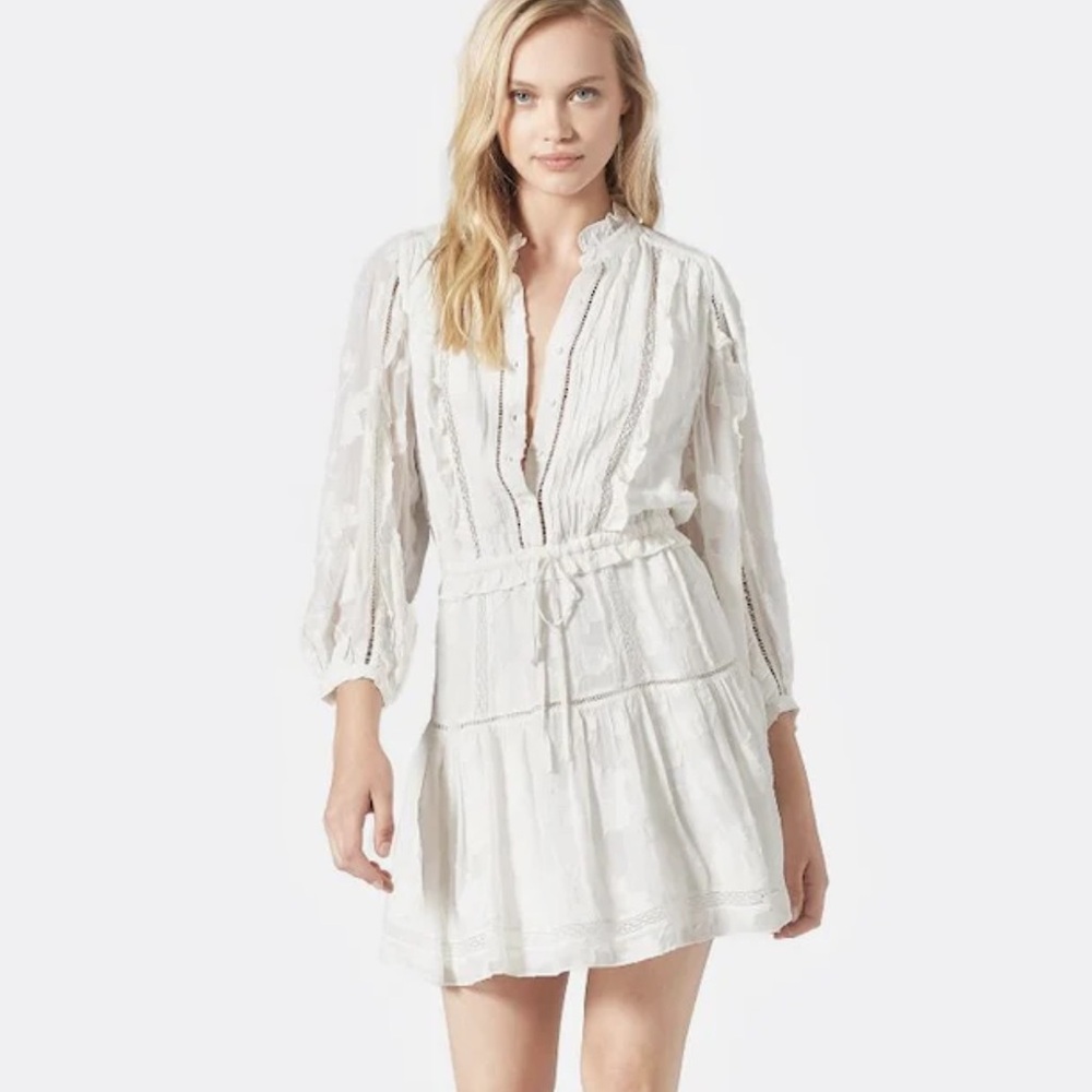 Joie Adel B Dress in Porcelain